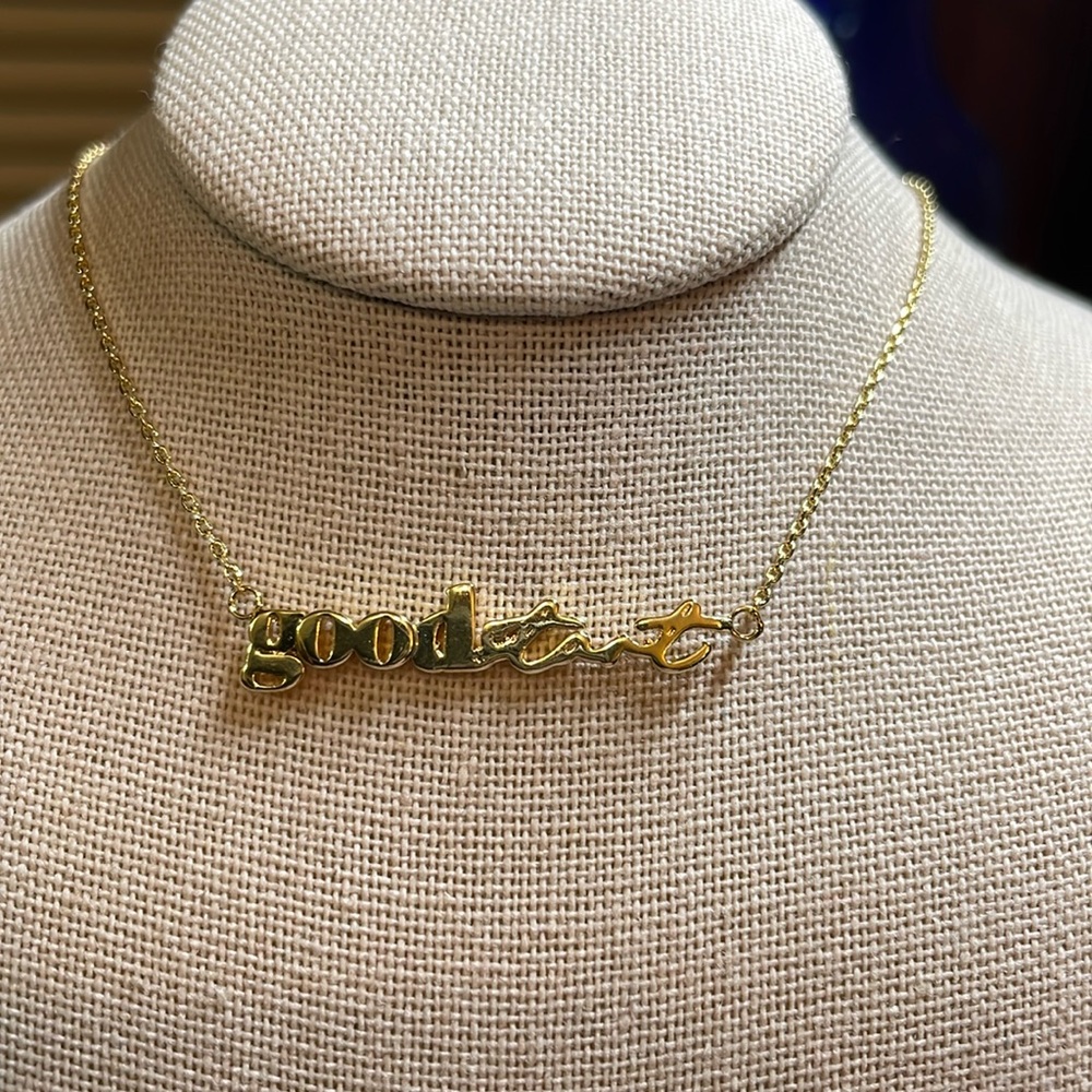 Origami Owl Gold Good Start necklace